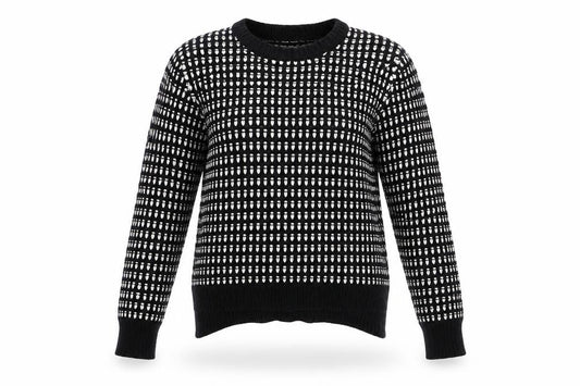 John Lewis Womens Black Polka Dot  Pullover Jumper Size S