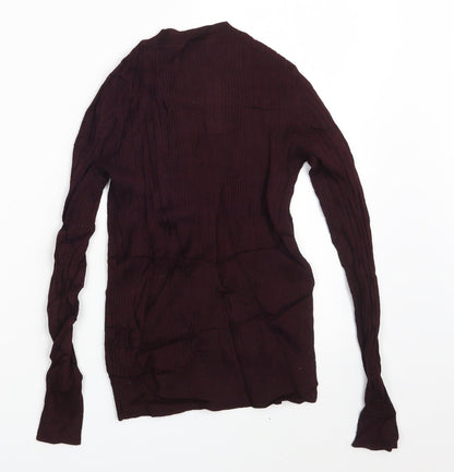 New Look Womens Purple   Pullover Sweatshirt Size 8