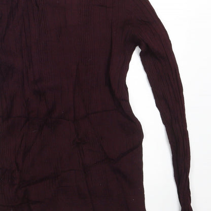 New Look Womens Purple   Pullover Sweatshirt Size 8