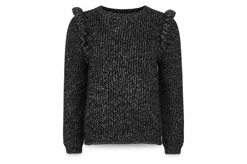 Marks & Spencer Girls Black   Pullover Jumper Size 12-13 Years