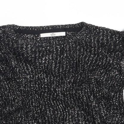 M&S Girls Black   Pullover Jumper Size 12-13 Years