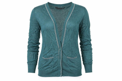 Womens UK Size 12 Miss Selfridge Green Cardigan Jumper