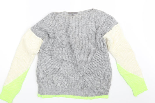 Womens UK Size XS NEXT Multicoloured Pullover Jumper