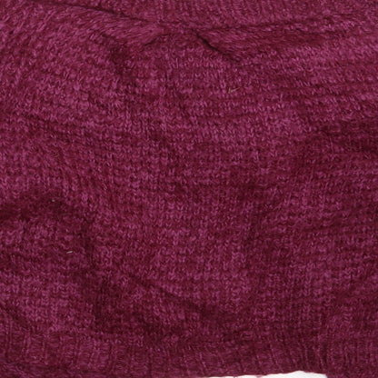 Womens UK Size 10 Evie Purple Wrap Jumper
