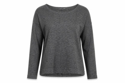 Front view of Atmosphere women’s brown pullover sweatshirt, size UK 10