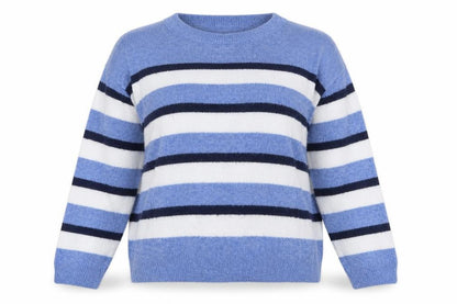 Womens UK Size M H&M Blue Pullover Jumper