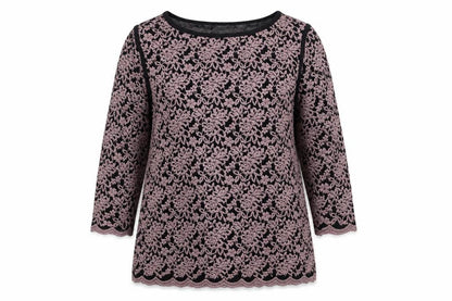 Womens UK Size 14 M&S Black Pullover Jumper