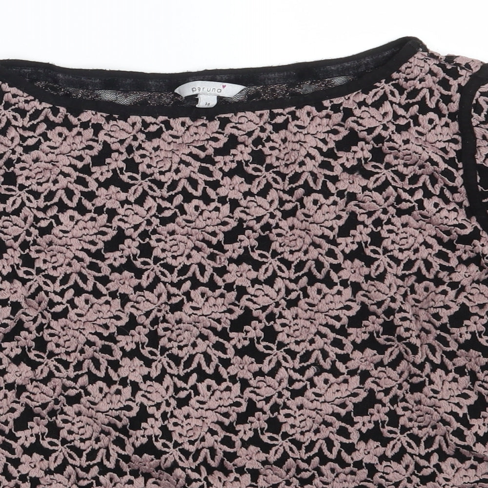 Womens UK Size 14 M&S Black Pullover Jumper