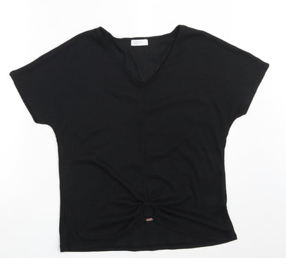Papaya Womens Black   Pullover Sweatshirt Size 12
