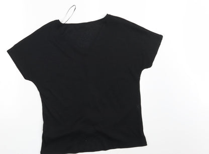 Papaya Womens Black   Pullover Sweatshirt Size 12