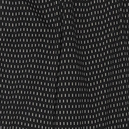 F&F Womens Black Check  Trousers  Size 14 L25 in