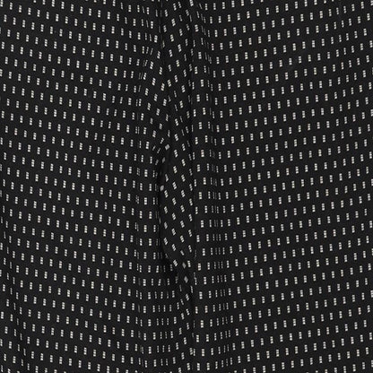 F&F Womens Black Check  Trousers  Size 14 L25 in