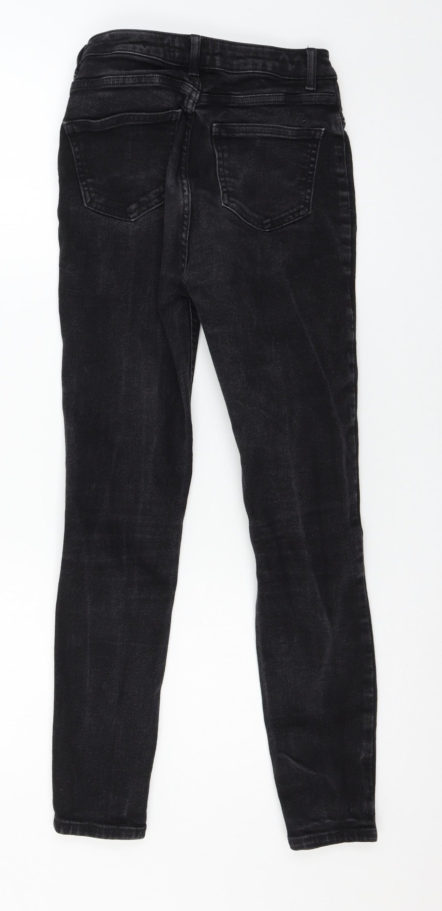 New Look Womens Black  Denim Skinny Jeans Size 8 L26 in
