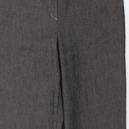 Womens UK Size 12 Preworn Regular Fit  Grey Trousers