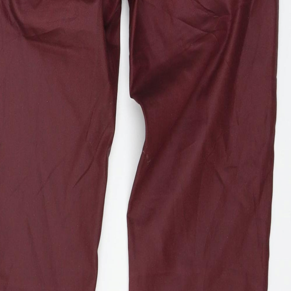 Christine Womens Purple  Denim Skinny Jeans Size 8 L30 in