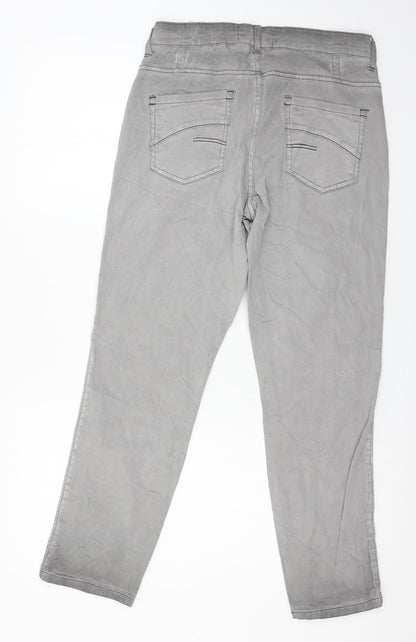 Cecil Womens Grey  Denim Skinny Jeans Size 28 in L28 in