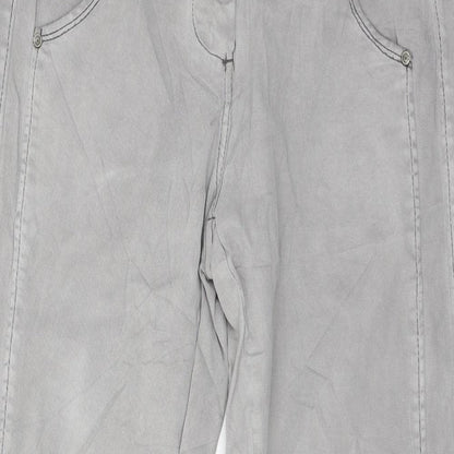 Cecil Womens Grey  Denim Skinny Jeans Size 28 in L28 in