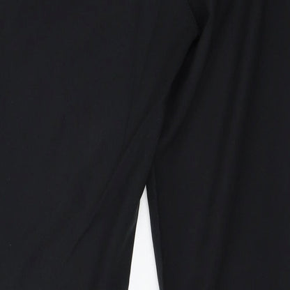 Womens UK Size 10 New Look Regular Fit  Black Trousers