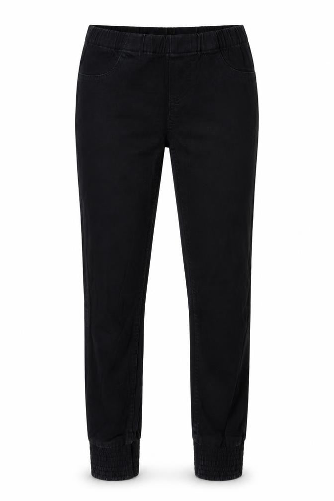 Womens UK Size S Pieces Regular Fit Straight Black Jeans