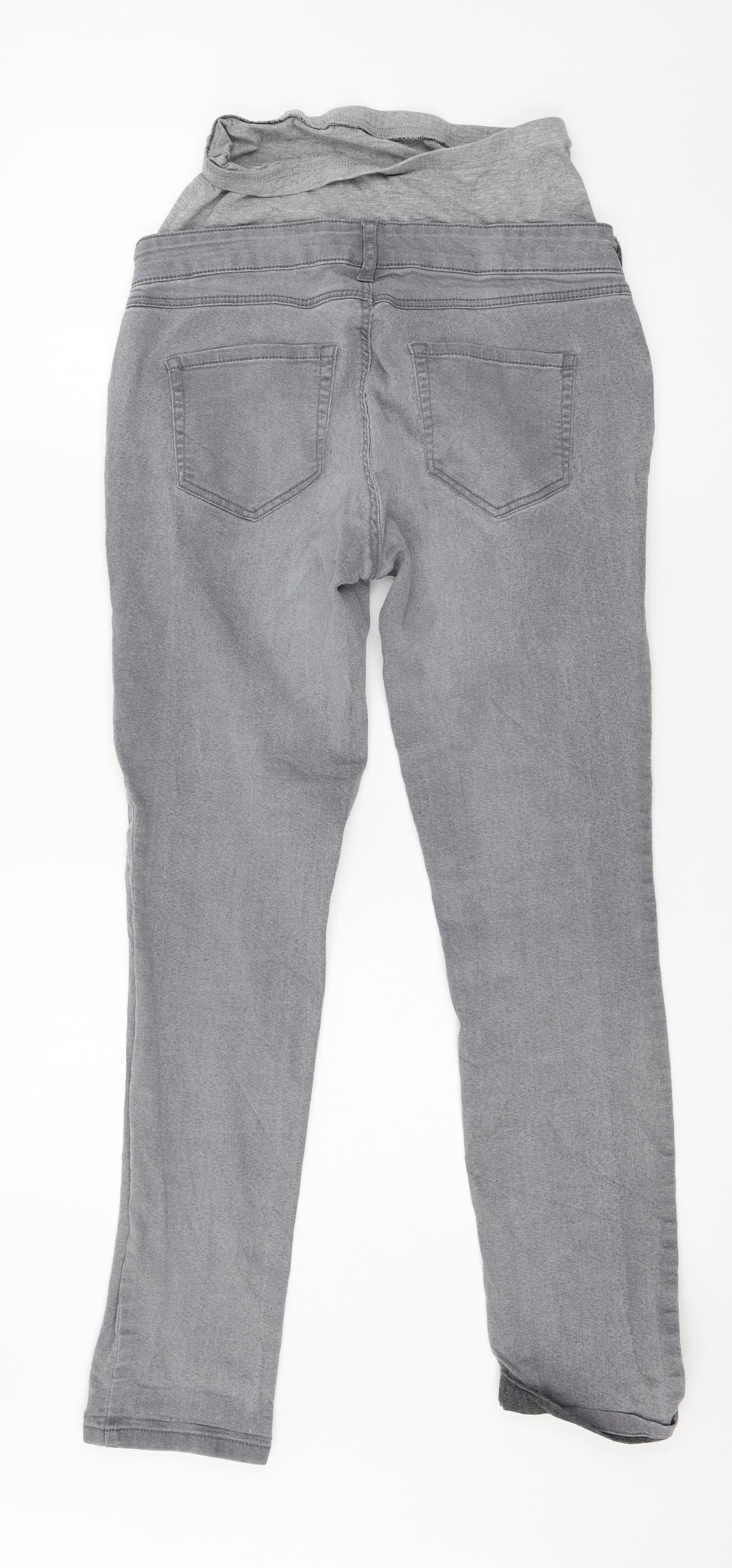 C&A Womens Grey  Denim Skinny Jeans Size 8 L27 in