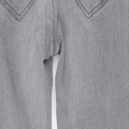 C&A Womens Grey  Denim Skinny Jeans Size 8 L27 in