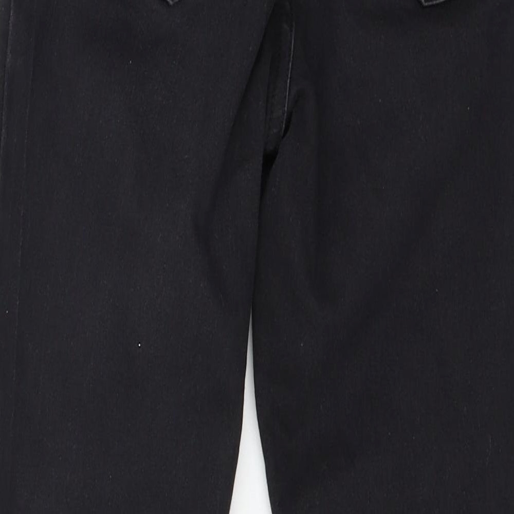 Denim & Co. Womens Black  Denim Skinny Jeans Size 8 L24 in