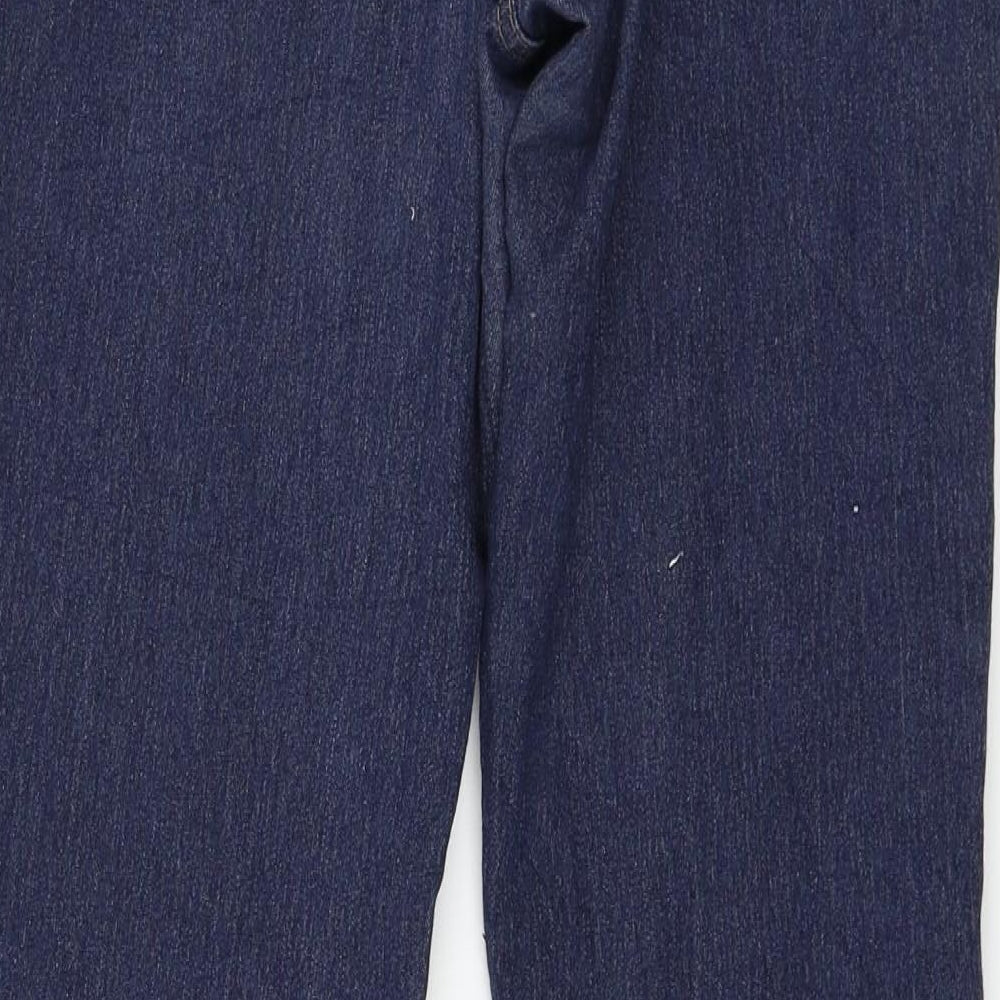 Jania Womens Blue  Denim Straight Jeans Size 8 L30 in
