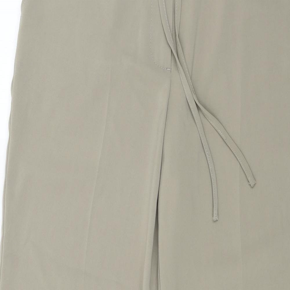 Womens UK Size 34 in Marks and Spencer Regular Fit  Grey Trousers