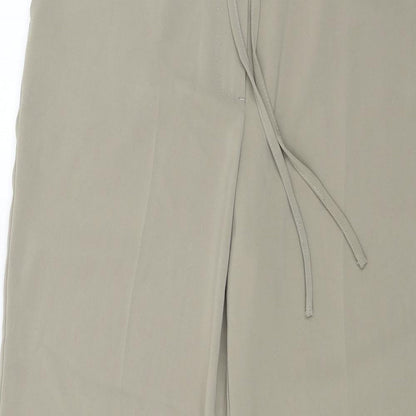 Womens UK Size 34 in Marks and Spencer Regular Fit  Grey Trousers