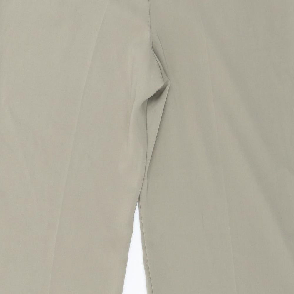 Womens UK Size 34 in Marks and Spencer Regular Fit  Grey Trousers