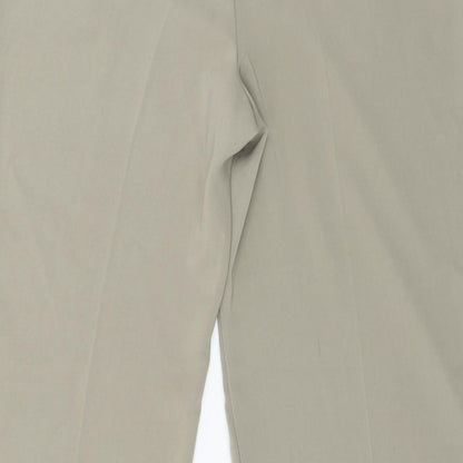 Womens UK Size 34 in Marks and Spencer Regular Fit  Grey Trousers