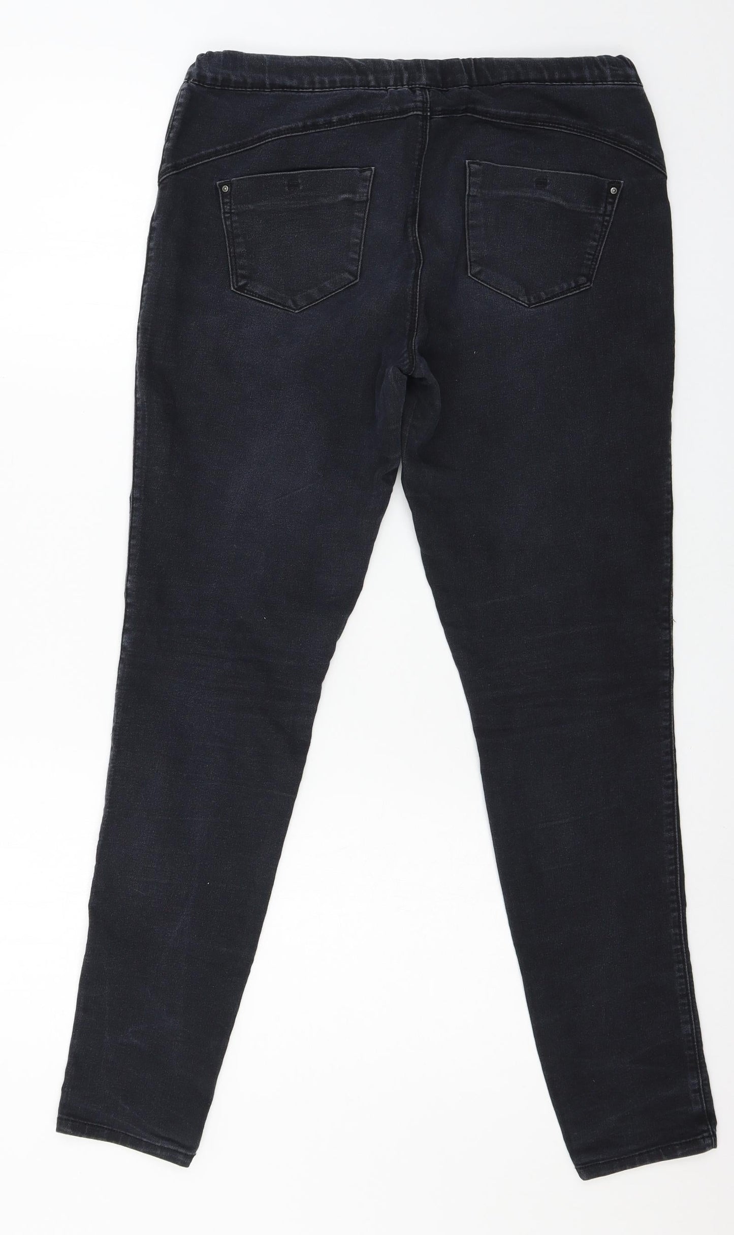 Denim & Co. Womens Blue  Denim Jegging Jeans Size 10 L29 in