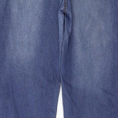 Denim & Co. Womens Blue  Denim Skinny Jeans Size 8 L26 in