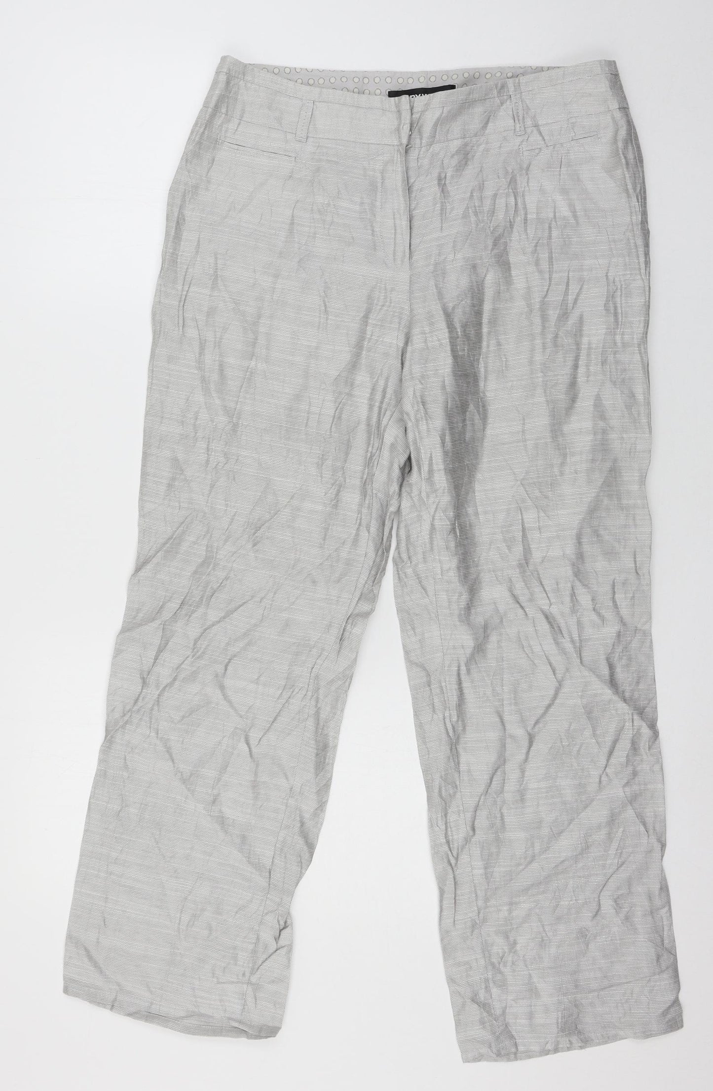 Gerry Weber Womens Silver   Trousers  Size 32 in L27 in