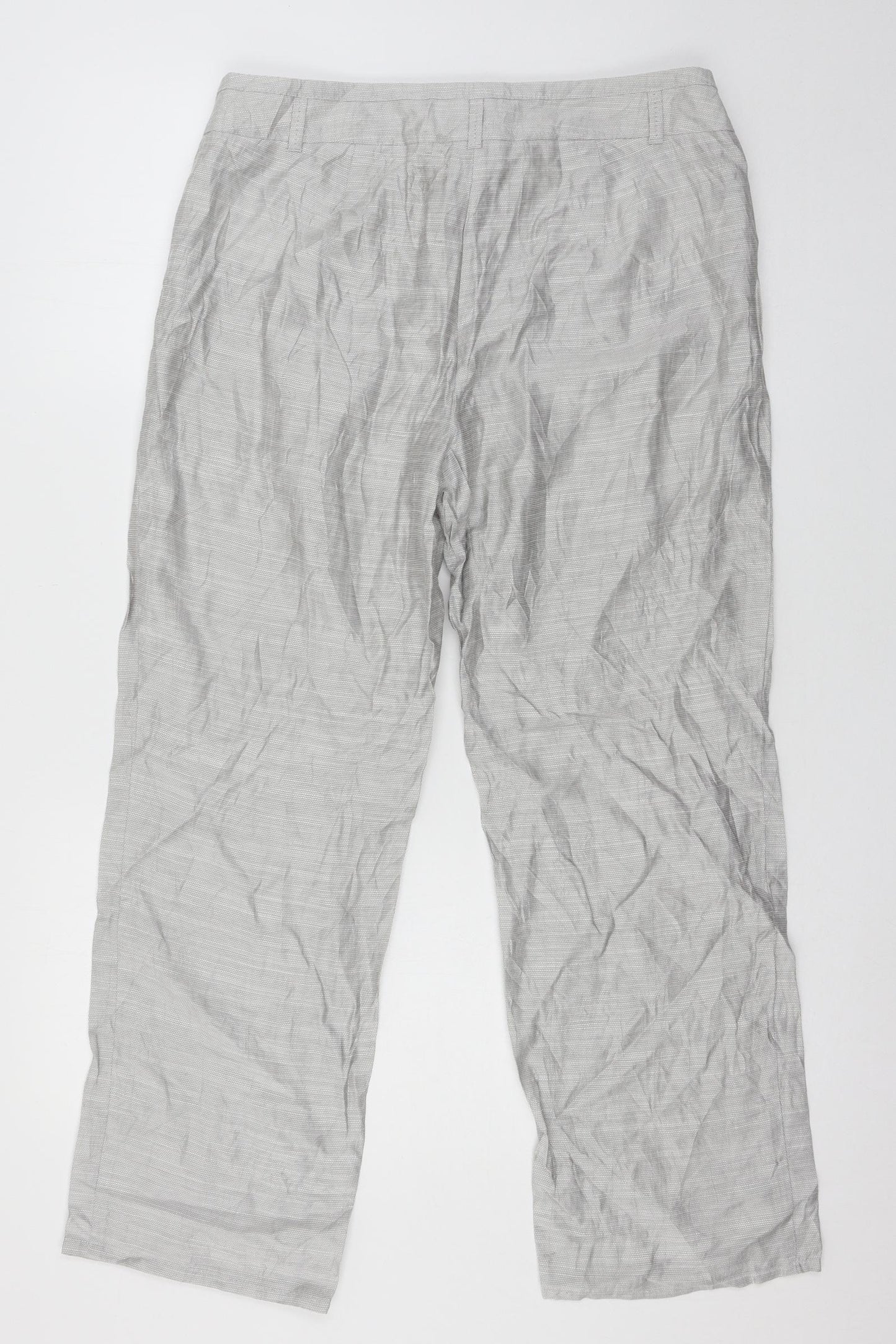 Gerry Weber Womens Silver   Trousers  Size 32 in L27 in