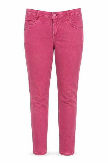 Womens UK Size 34 in Street One Regular Fit Skinny Pink Jeans