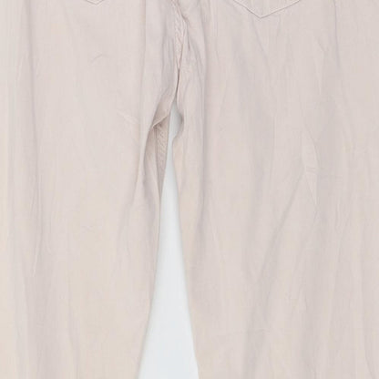 Blue Fire Co Womens Pink   Trousers  Size 30 in L28 in