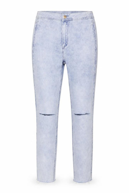 Womens UK Size 30 in H&M Regular Fit Skinny Blue Jeans