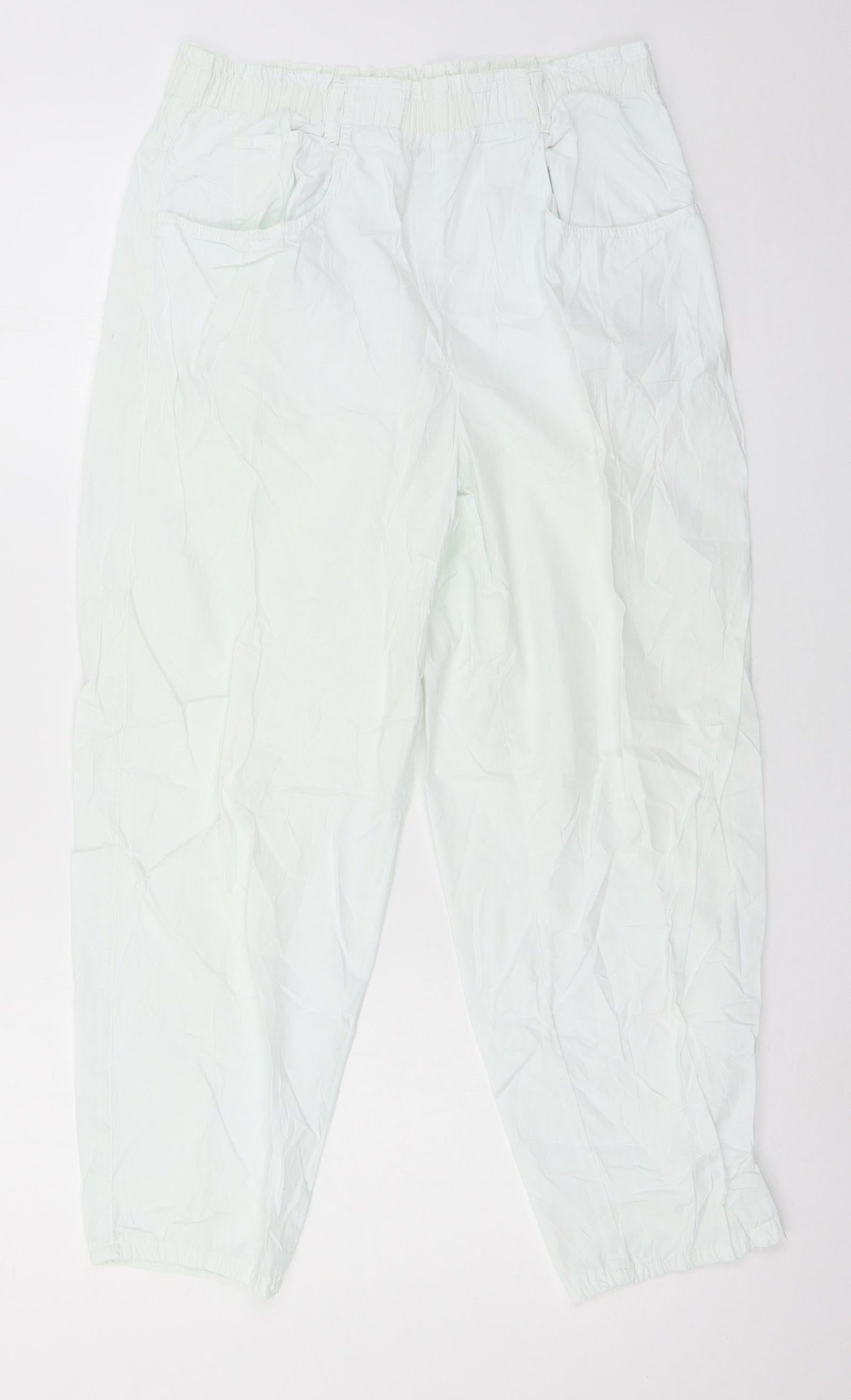 Womens UK Size 34 in Preworn Regular Fit Cargo Blue Trousers