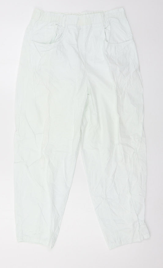 Womens UK Size 34 in Preworn Regular Fit Cargo Blue Trousers
