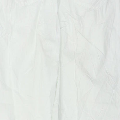 Womens UK Size 34 in Preworn Regular Fit Cargo Blue Trousers