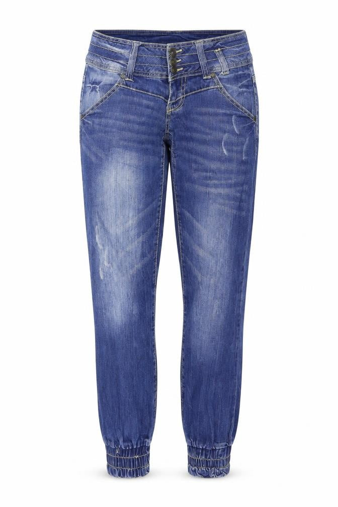 Womens UK Size M Terranova Regular Fit Jegging Blue Jeans