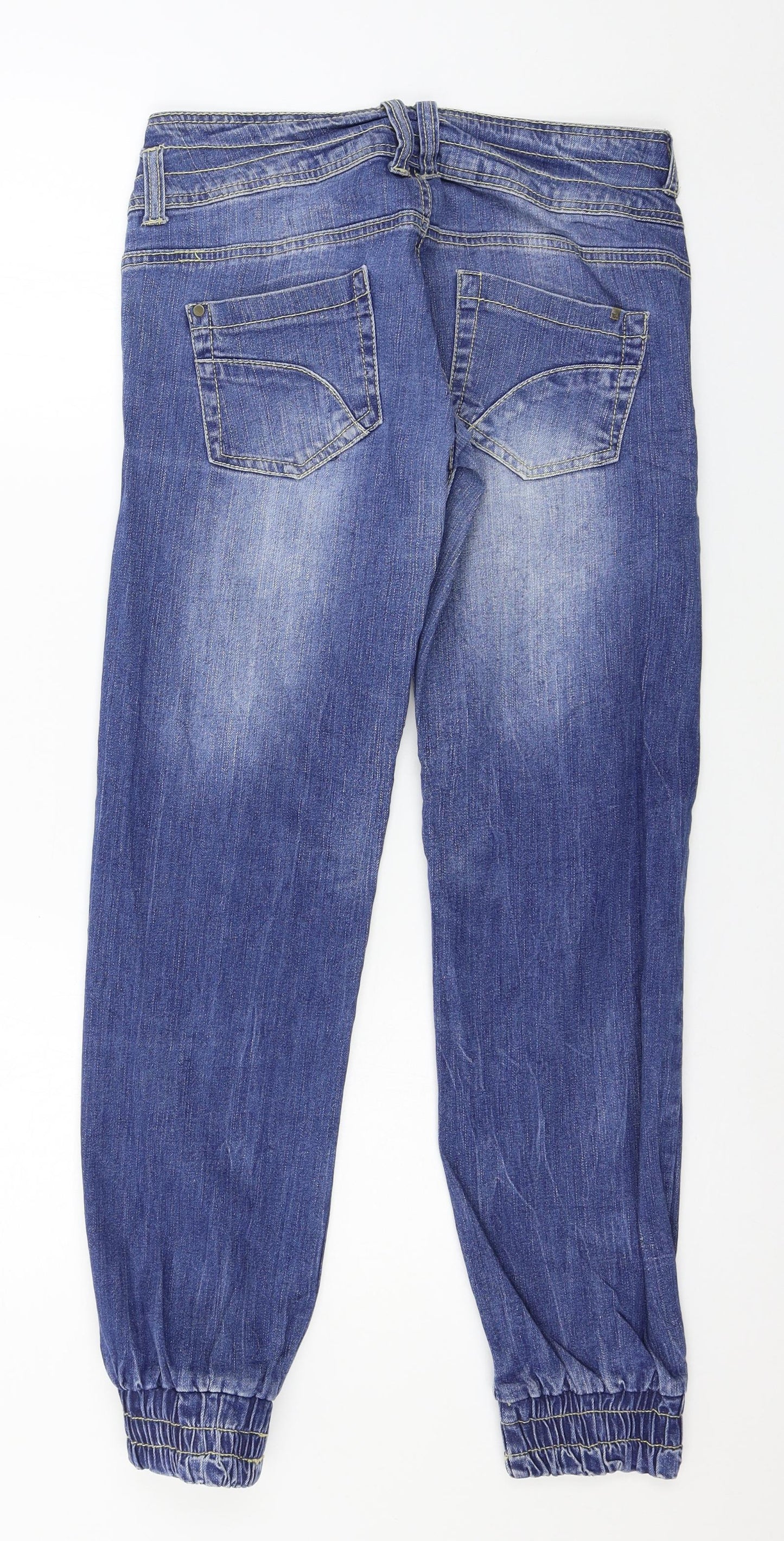 Womens UK Size M Terranova Regular Fit Jegging Blue Jeans