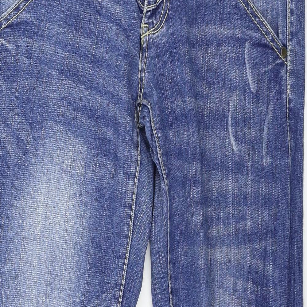 Womens UK Size M Terranova Regular Fit Jegging Blue Jeans