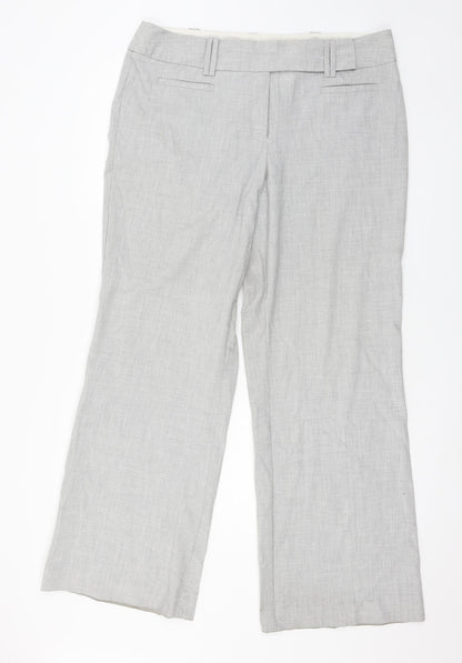Womens UK Size 16 Worthington Regular Fit  Grey Trousers