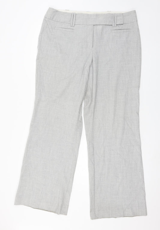Womens UK Size 16 Worthington Regular Fit  Grey Trousers