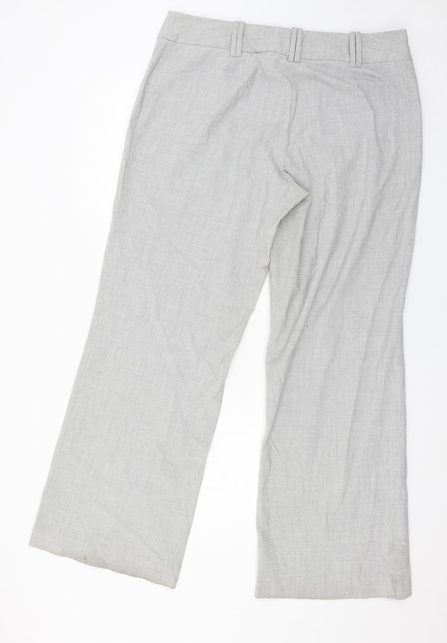 Womens UK Size 16 Worthington Regular Fit  Grey Trousers