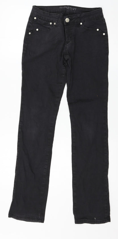 s.point Womens Black  Denim Skinny Jeans Size 28 in L31 in
