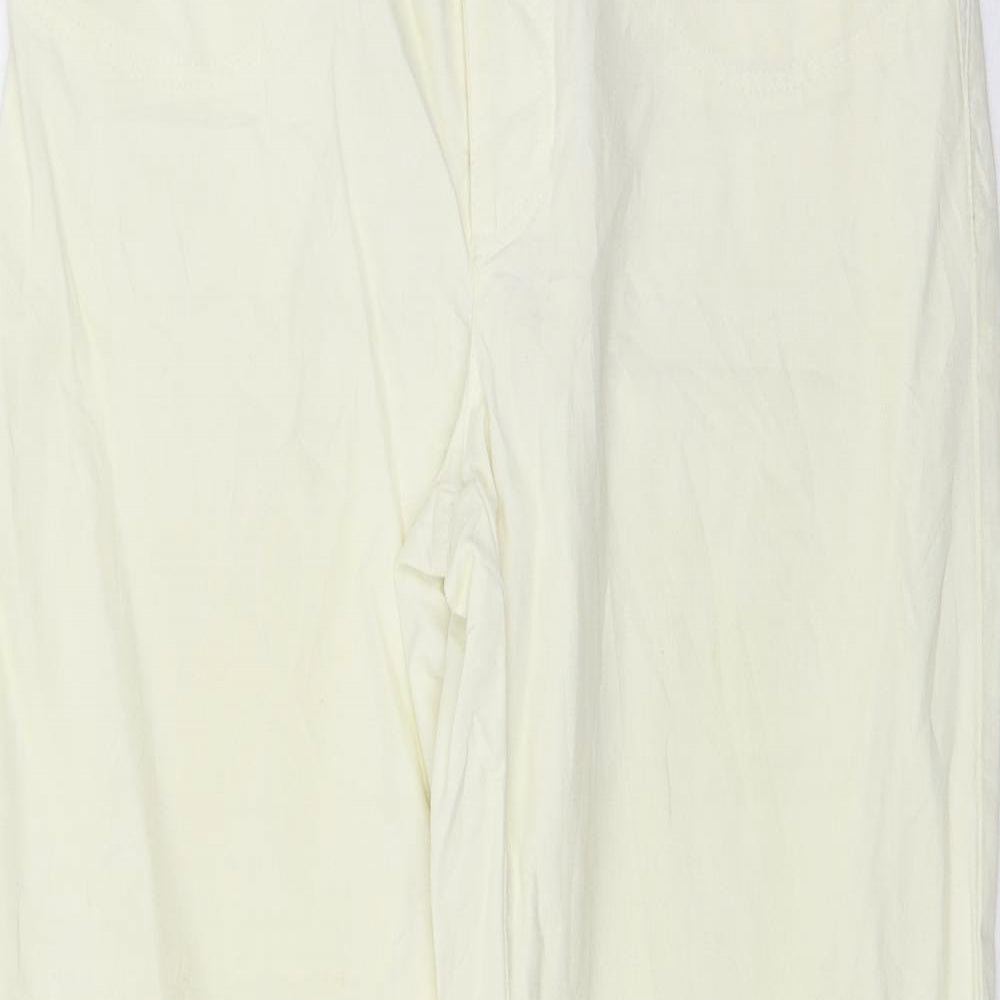 Mac Womens Ivory  Denim Straight Jeans Size 32 in L29 in