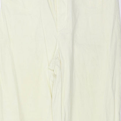 Mac Womens Ivory  Denim Straight Jeans Size 32 in L29 in